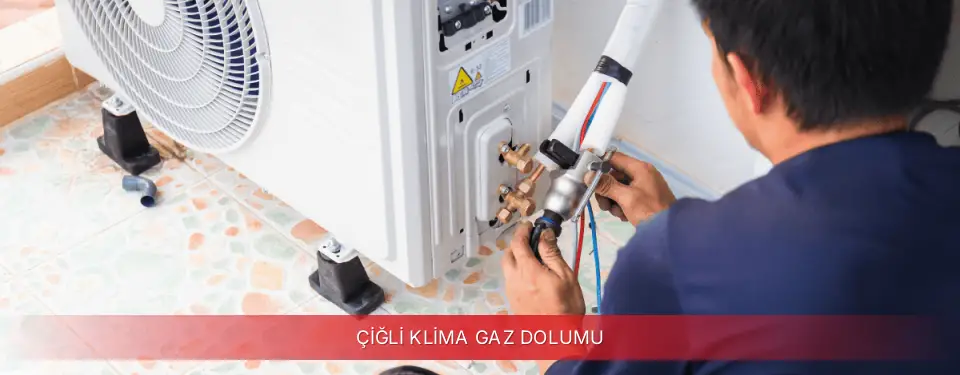 Çiğli İlçemi Regal Klima Gaz Dolumu